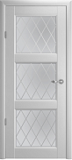 ПО Vinyl Эрмитаж-3 700 платина стекло мателюкс с алмазной гравировкой "Ромб" 